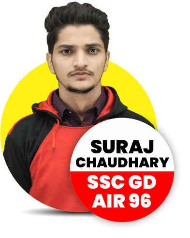 Suraj Chaudhary - SSC GD AIR 96